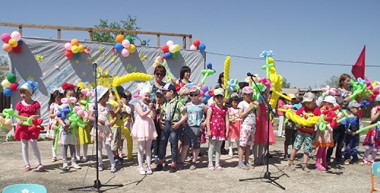 Джида День защиты детей в Петропавловке